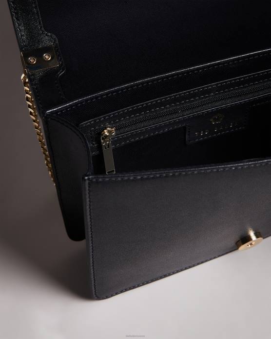 Ted Baker femmes 60VD709 Sacs jorjey - sac bandoulière à œillets et fleurs noir