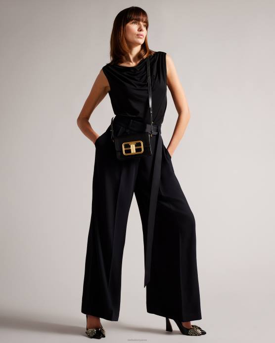 Ted Baker femmes 60VD714 Sacs mini sac à bandoulière tikisha Statement Hardware noir