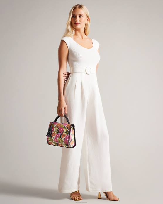 Ted Baker femmes 60VD737 Sacs sac bandoulière à imprimé magnolia maniya rose