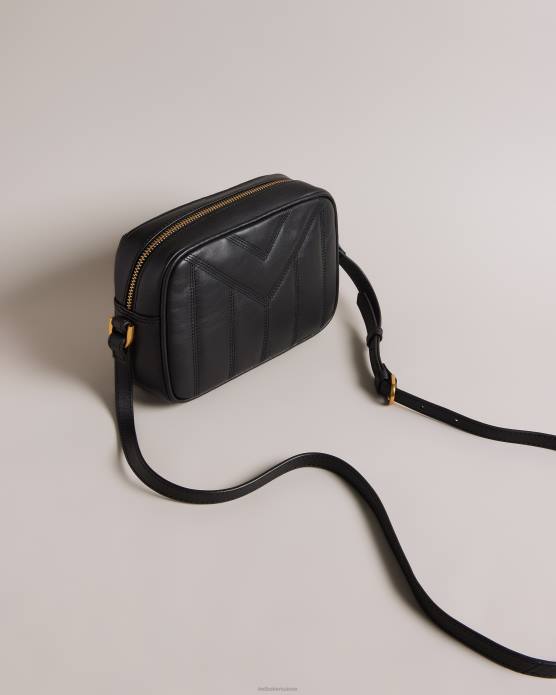 Ted Baker femmes 60VD740 Sacs sac bandoulière doudoune en cuir ayalily noir
