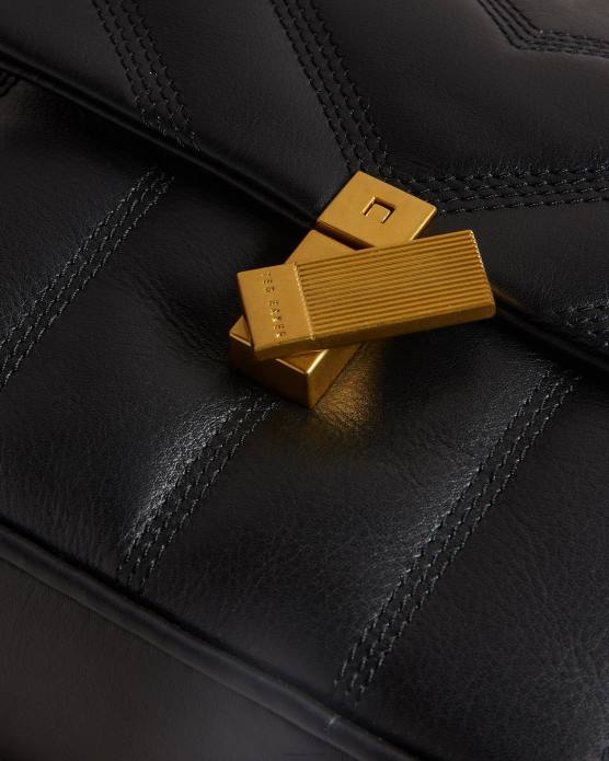 Ted Baker femmes 60VD740 Sacs sac bandoulière doudoune en cuir ayalily noir