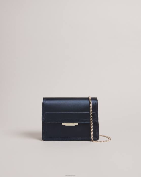 Ted Baker femmes 60VD748 Sacs sac bandoulière en satin kienya bleu foncé