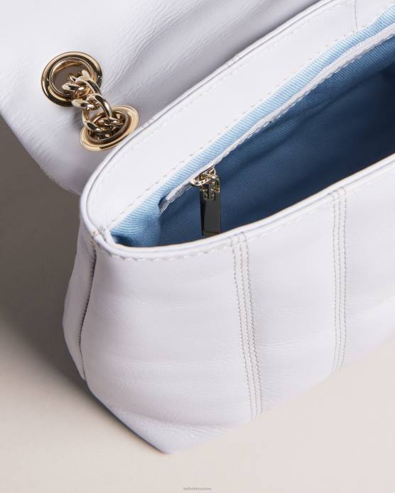 Ted Baker femmes 60VD752 Sacs mini sac bandoulière matelassé en cuir ayalina bleu clair