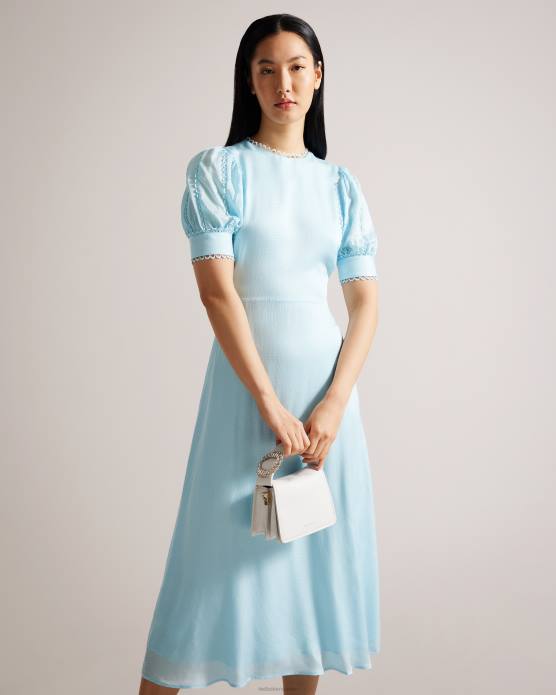 Ted Baker femmes 60VD759 Sacs sac bandoulière à détail bijou emie écru