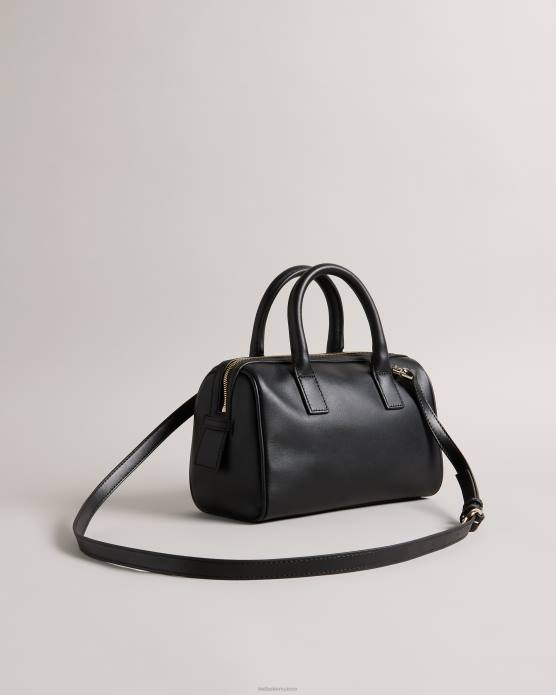Ted Baker femmes 60VD784 Sacs sac porté épaule en toile à logo Daralia noir