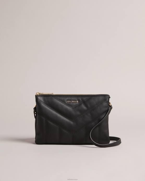 Ted Baker femmes 60VD789 Sacs ayasini - sac bandoulière matelassé noir