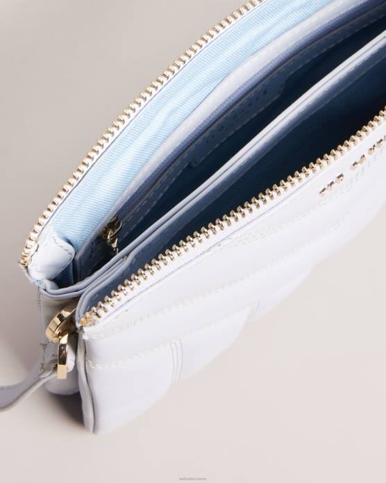 Ted Baker femmes 60VD797 Sacs ayasini - sac bandoulière matelassé bleu clair
