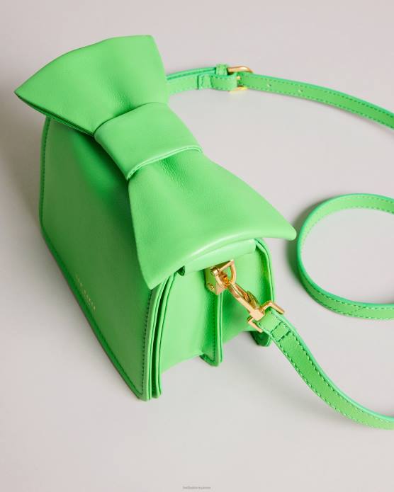 Ted Baker femmes 60VD802 Sacs Niasina - Mini sac bandoulière à détail nœud vert