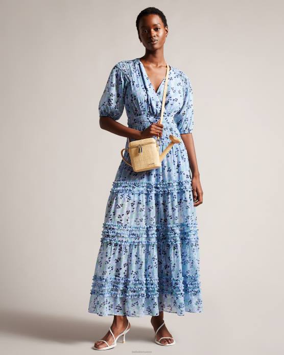 Ted Baker femmes 60VD805 Sacs sac bandoulière arrosoir en paille watrcan naturel