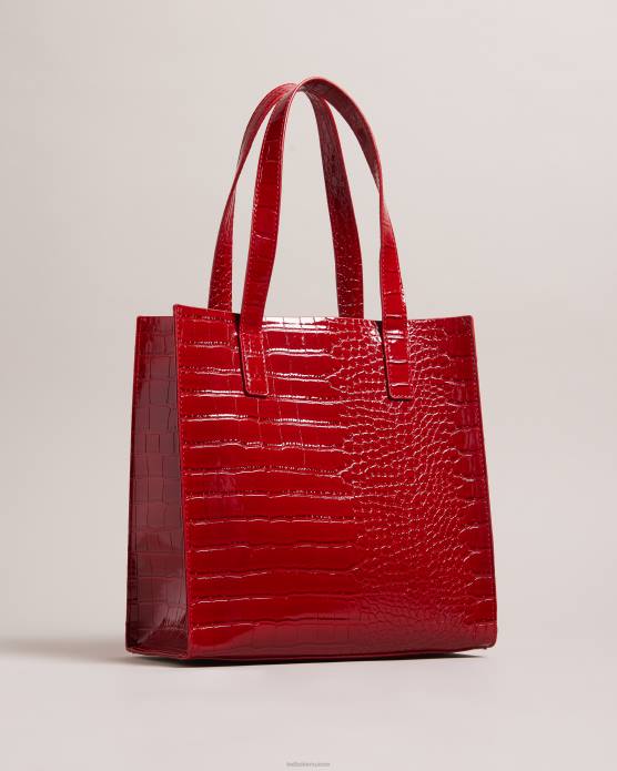 Ted Baker femmes 60VD690 Sacs reptcon croc détail petite icône rouge