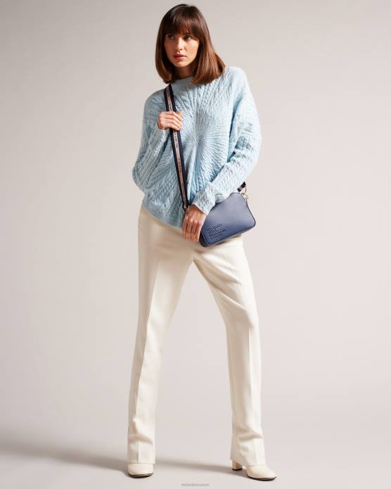 Ted Baker femmes 60VD677 Sacs sac photo en sangle griffé Darcelo marine