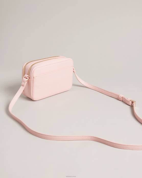Ted Baker femmes 60VD683 Sacs petit sac photo clouté coeur Stinah rose pâle