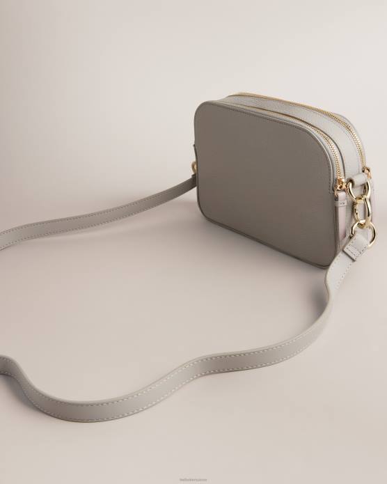 Ted Baker femmes 60VD716 Sacs sac pour appareil photo en sangle de marque Dailiah gris clair