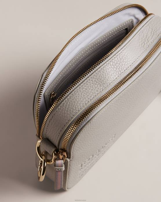 Ted Baker femmes 60VD716 Sacs sac pour appareil photo en sangle de marque Dailiah gris clair