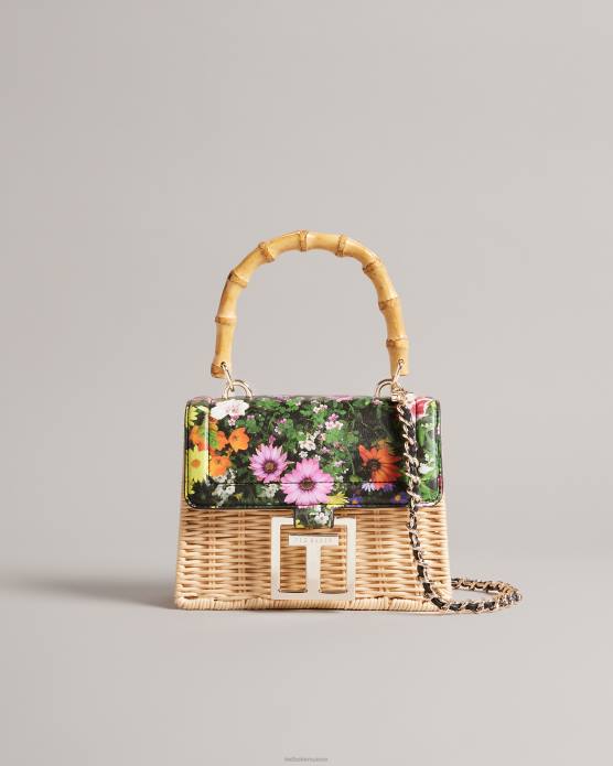 Ted Baker femmes 60VD715 Sacs mini sac panier imprimé Jaysisa noir