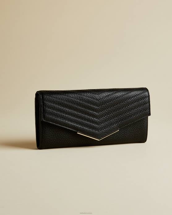 Ted Baker femmes 60VD1183 accessoires matinée à rabat matelassé kkattie noir