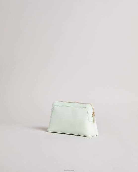 Ted Baker femmes 60VD1172 Sacs trousse de maquillage à nœud incurvé Aimee pl-vert