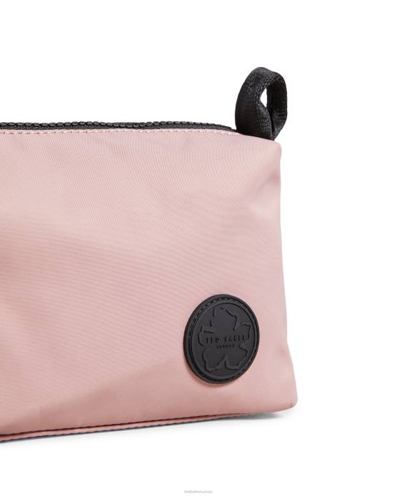Ted Baker femmes 60VD1197 Sacs trousse de toilette daiana en nylon de taille moyenne rose pâle