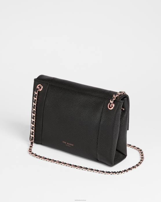 Ted Baker femmes 60VD829 Sacs sac xbody en cuir souple non doublé parson noir