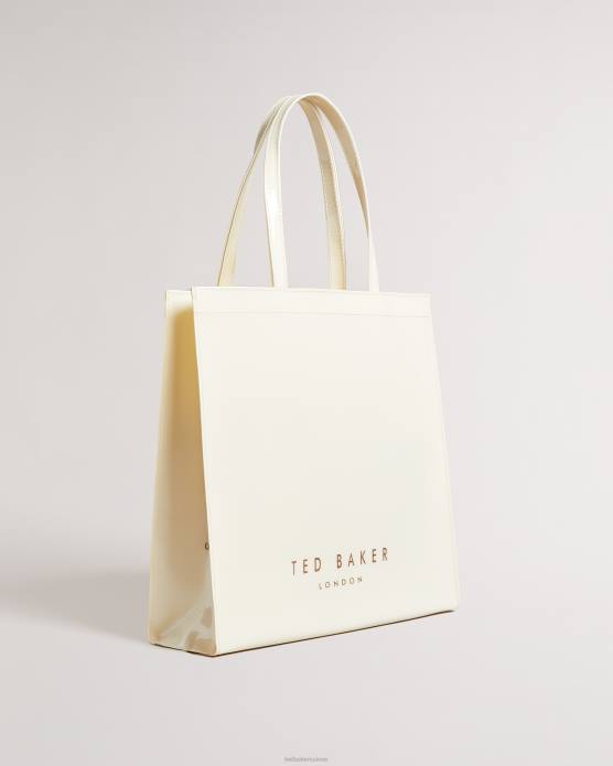Ted Baker femmes 60VD837 Sacs alacon - grand sac emblématique à nœud uni Ivoire