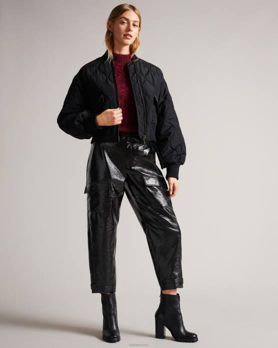 Ted Baker femmes 60VD594 vêtements elvinaa - pull épais à manches tendance rouge vif