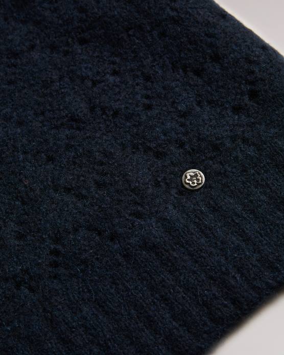 Ted Baker femmes 60VD444 vêtements pull col v jackeiy marine