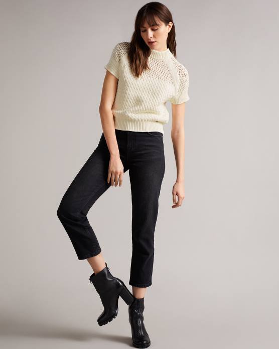 Ted Baker femmes 60VD400 vêtements débardeur stena en point de basket blanc