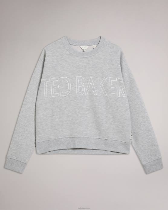 Ted Baker femmes 60VD537 vêtements sweat à logo Lorito gris