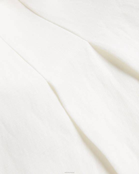 Ted Baker femmes 60VD189 vêtements Tabbiaa - Combinaison large à corsage en maille blanc