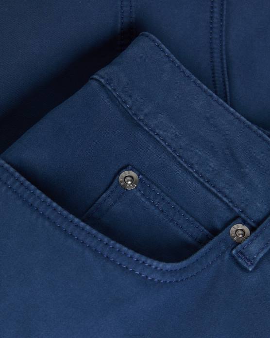 Ted Baker femmes 60VD123 vêtements sophaa - jean skinny en satin bleu foncé