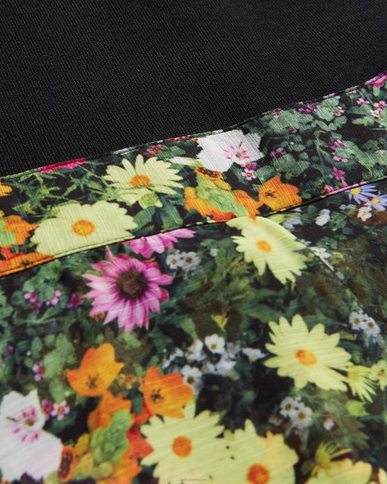 Ted Baker femmes 60VD13 vêtements Jennias - Robe corsage en tricot avec jupe à volants noir