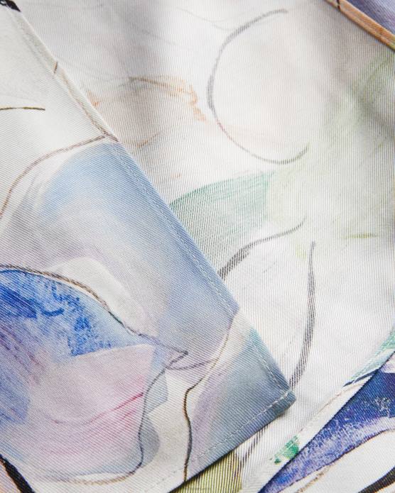 Ted Baker femmes 60VD318 vêtements salleey - jupe asymétrique torsadée blanc