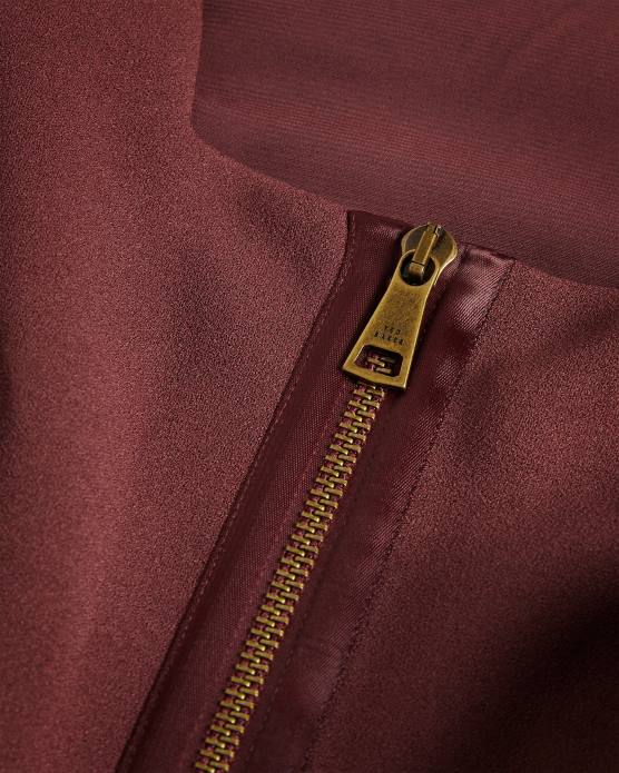 Ted Baker femmes 60VD453 vêtements robe jupe tulipe lophiaz brun