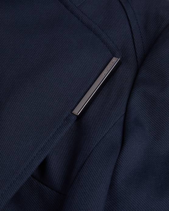 Ted Baker femmes 60VD158 vêtements rosina - trench-coat portefeuille mi-long bleu foncé