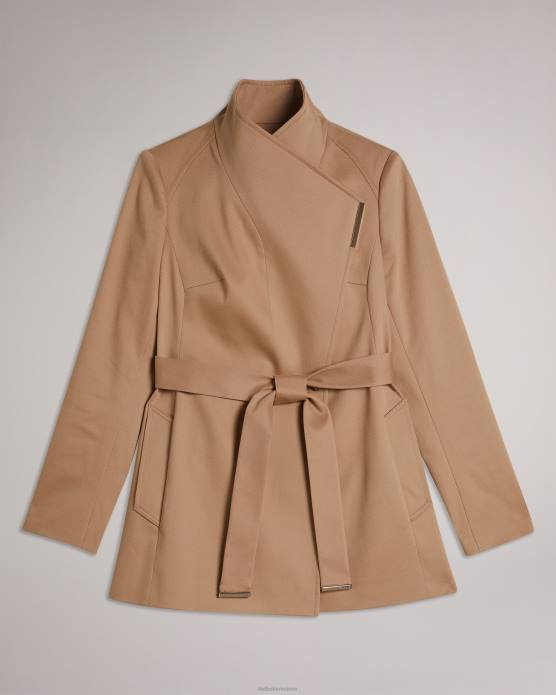 Ted Baker femmes 60VD170 vêtements rosiaas - trench-coat court portefeuille brun-bronzage