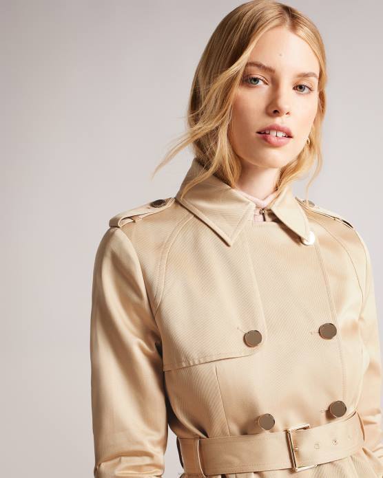 Ted Baker femmes 60VD178 vêtements robbii - trench-coat léger imperméable naturel