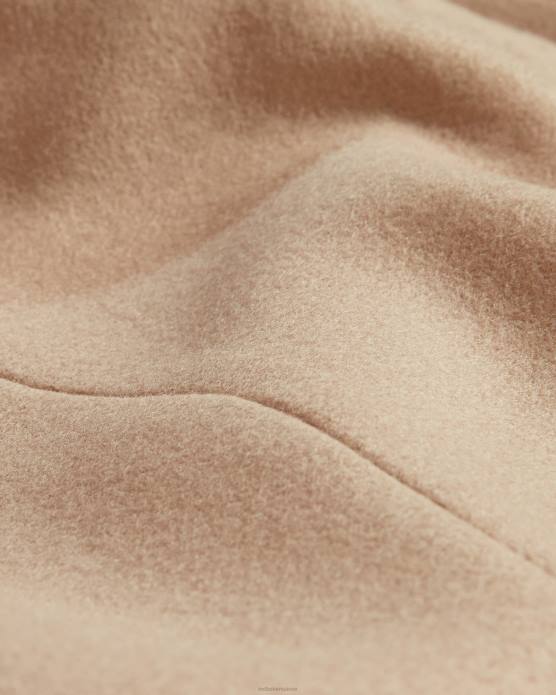 Ted Baker femmes 60VD185 vêtements manteau portefeuille en laine rose chameau