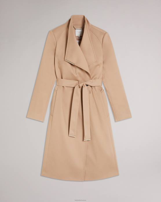 Ted Baker femmes 60VD269 vêtements rosina - trench-coat portefeuille mi-long brun-bronzage
