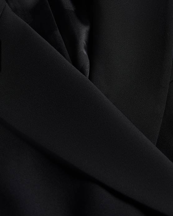 Ted Baker femmes 60VD395 vêtements veste longue croisée à double boutonnage Hildia noir