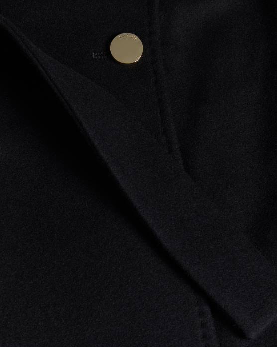 Ted Baker femmes 60VD488 vêtements manteau portefeuille court en laine rytaa noir de jais