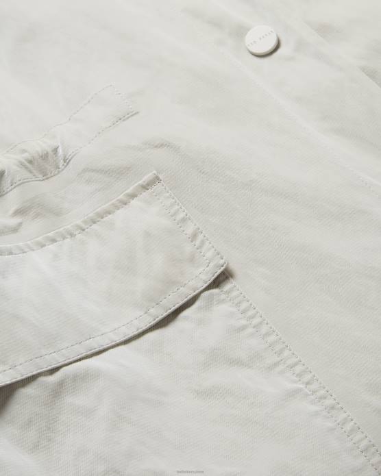 Ted Baker femmes 60VD662 vêtements renniey technique pluie mac blanc