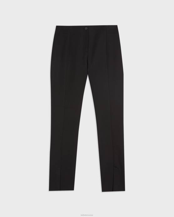 Ted Baker femmes 60VD370 vêtements ozete pantalon fendu noir