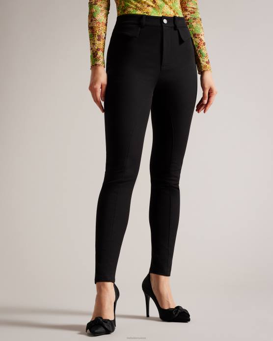 Ted Baker femmes 60VD431 vêtements pantalon à empiècements tesia noir