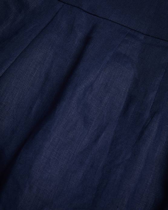 Ted Baker femmes 60VD479 vêtements lucihh pantalon large ajusté en lin marine