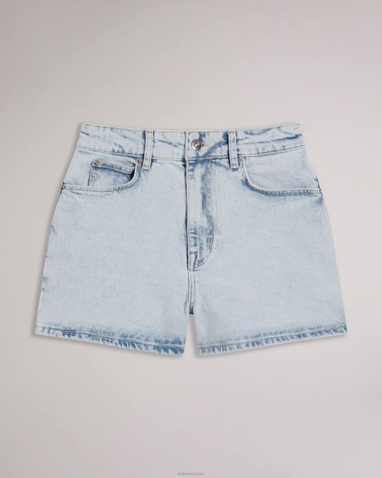 Ted Baker femmes 60VD406 vêtements short en jean taille haute gianahh lavage léger
