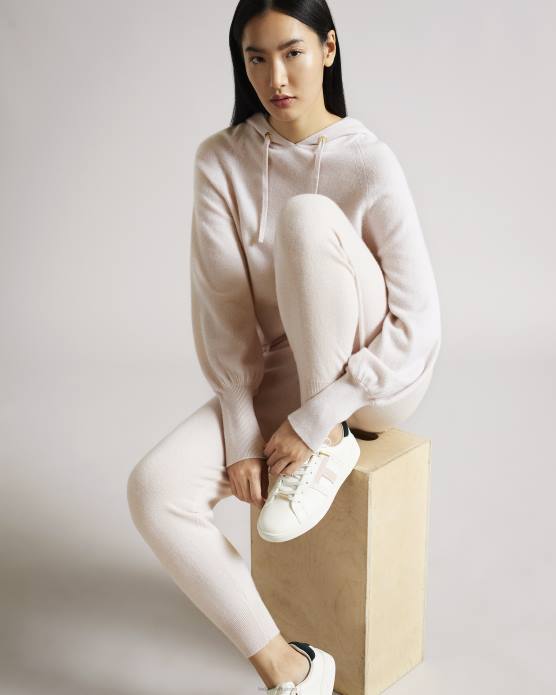 Ted Baker femmes 60VD570 vêtements jogger leine en cachemire bio rose clair