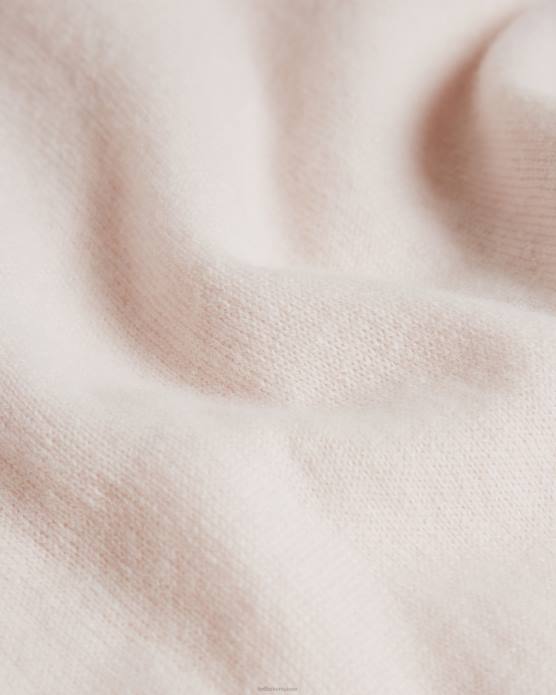 Ted Baker femmes 60VD570 vêtements jogger leine en cachemire bio rose clair