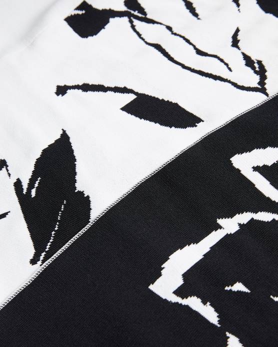 Ted Baker femmes 60VD505 vêtements robe patineuse en jacquard savina blanc