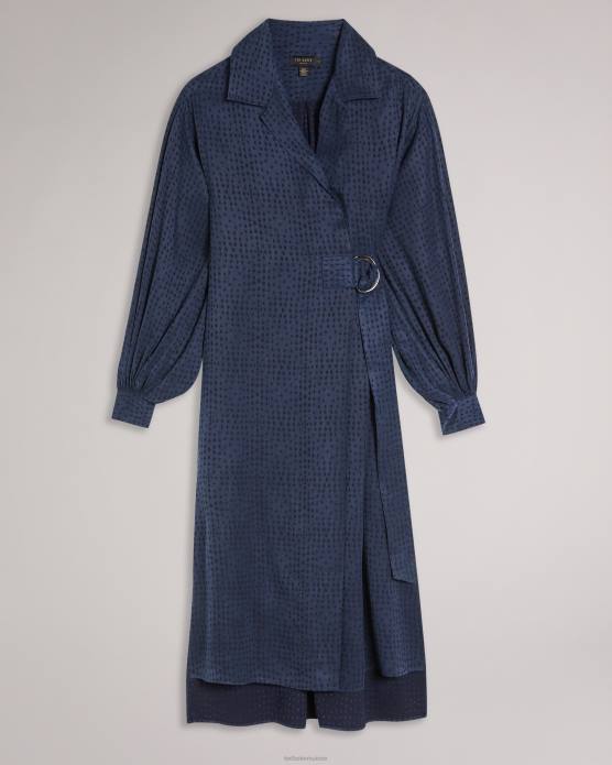 Ted Baker femmes 60VD512 vêtements robe mi-longue sammmie d ring bleu foncé