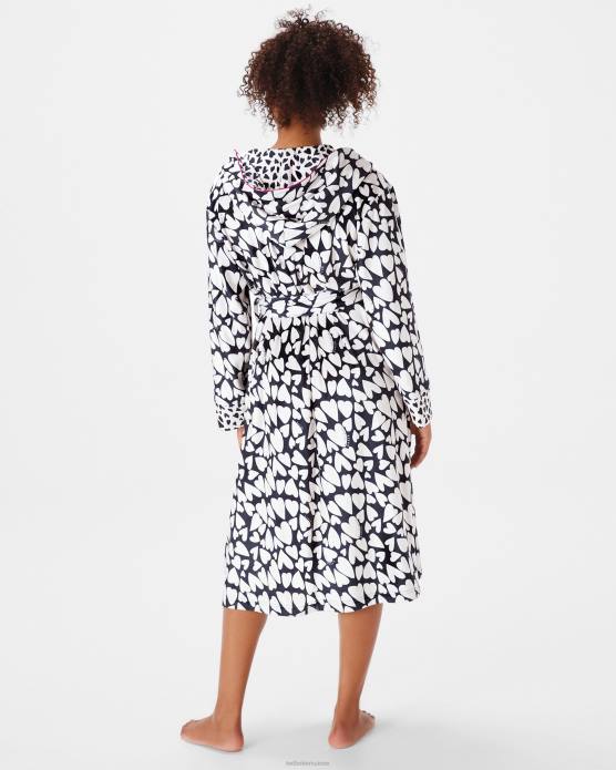Ted Baker femmes 60VD623 vêtements robe de chambre glamii coeur noir